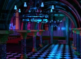 SciFi Church Scene