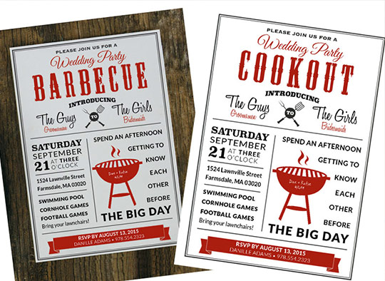Summer BBQ Invitation