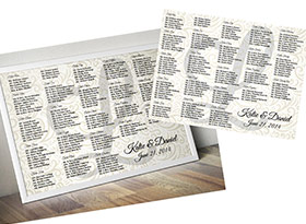 Wedding Seating/Table